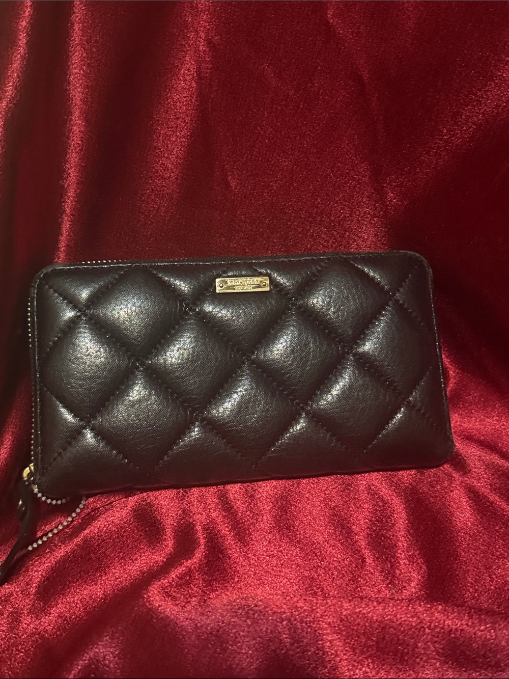 Kate Spade Quilted Long Wallet